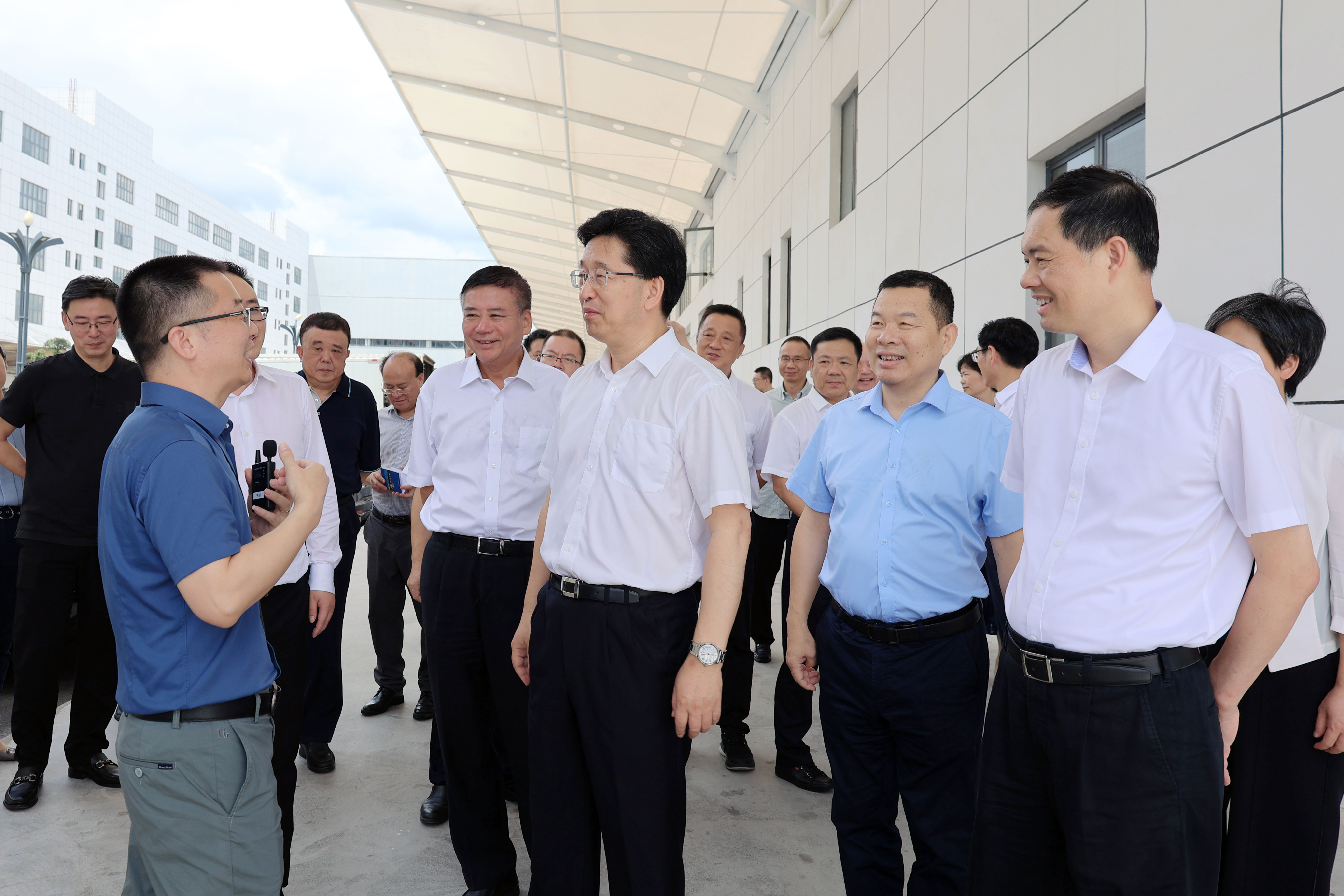 浙江省人大党组书记陈金彪调研ky开元888：高端智造驱动高质量发展